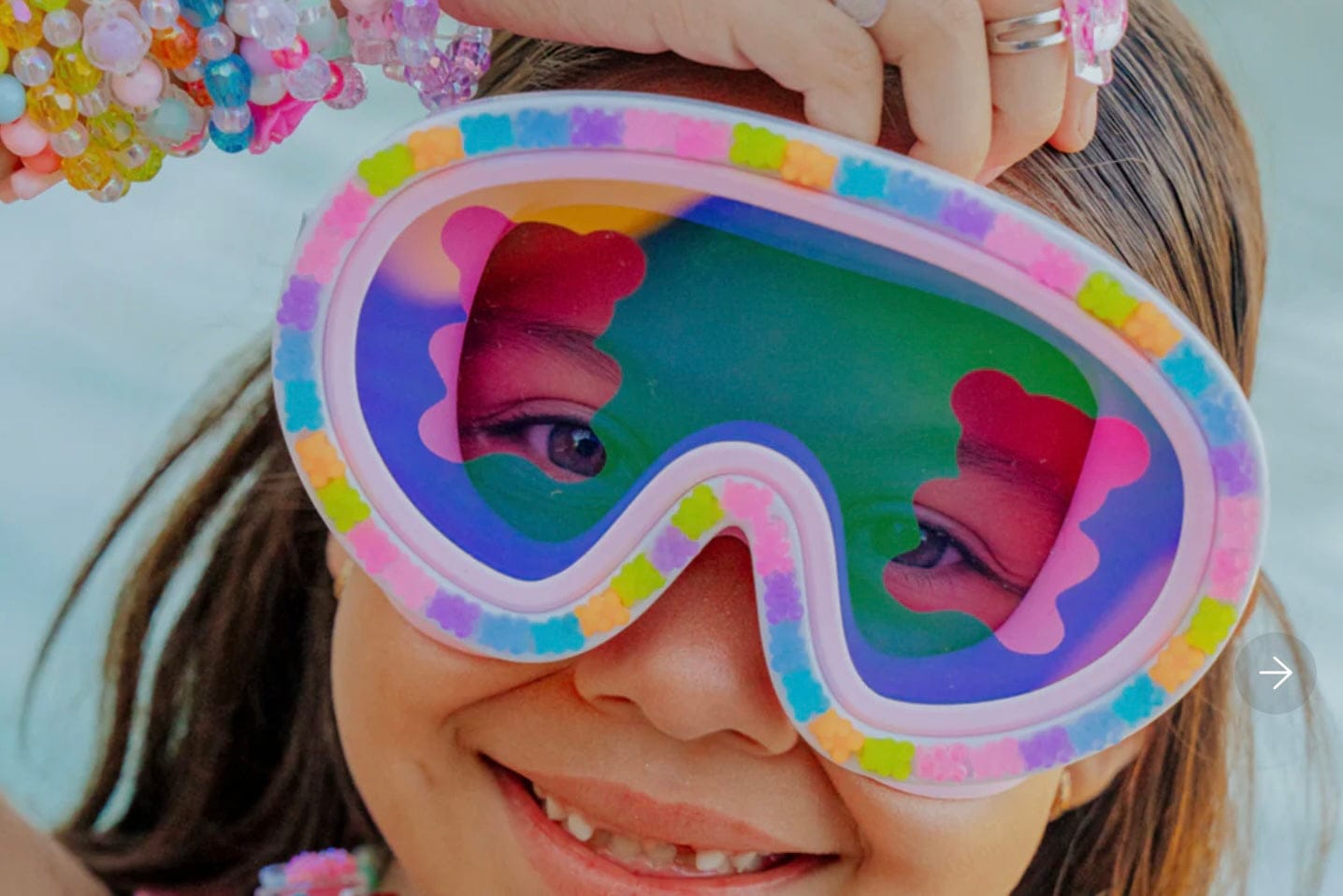 BLINGO Candy Cub Kids’ Swim Mask – Sugar Splash