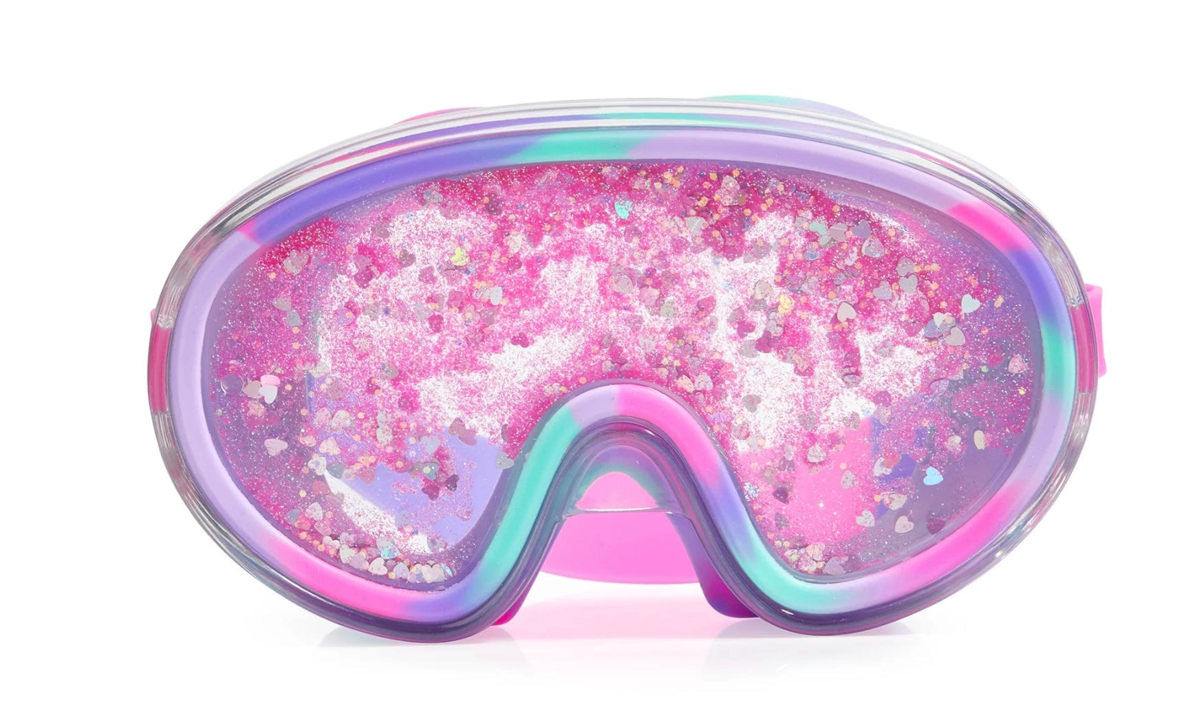 BLINGO Purple Sandy Toes Kids' Swim Mask
