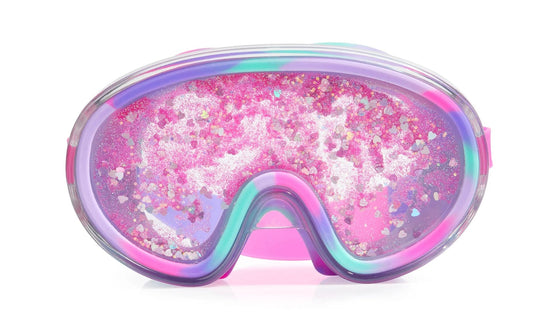 BLINGO Purple Sandy Toes Kids' Swim Mask