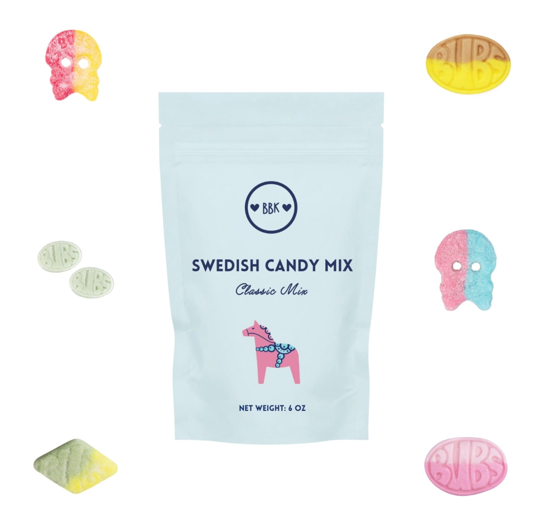 BOCA BEAR Boca Bear Swedish Bubs Mix 6oz