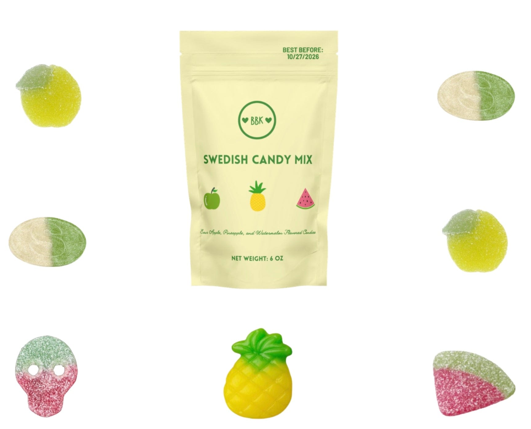 BOCA BEAR Boca Bear  Swedish Candy Mix