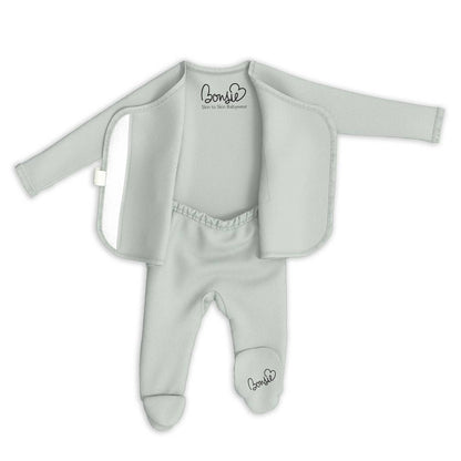 Bonsie Skin to Skin Babywear Bonsie Footie - Avocado