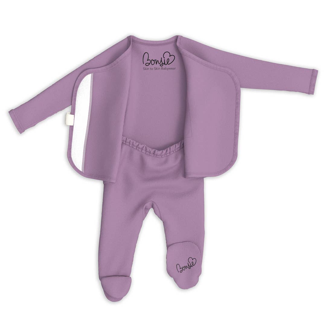 Bonsie Skin to Skin Babywear Bonsie Footie - Fig