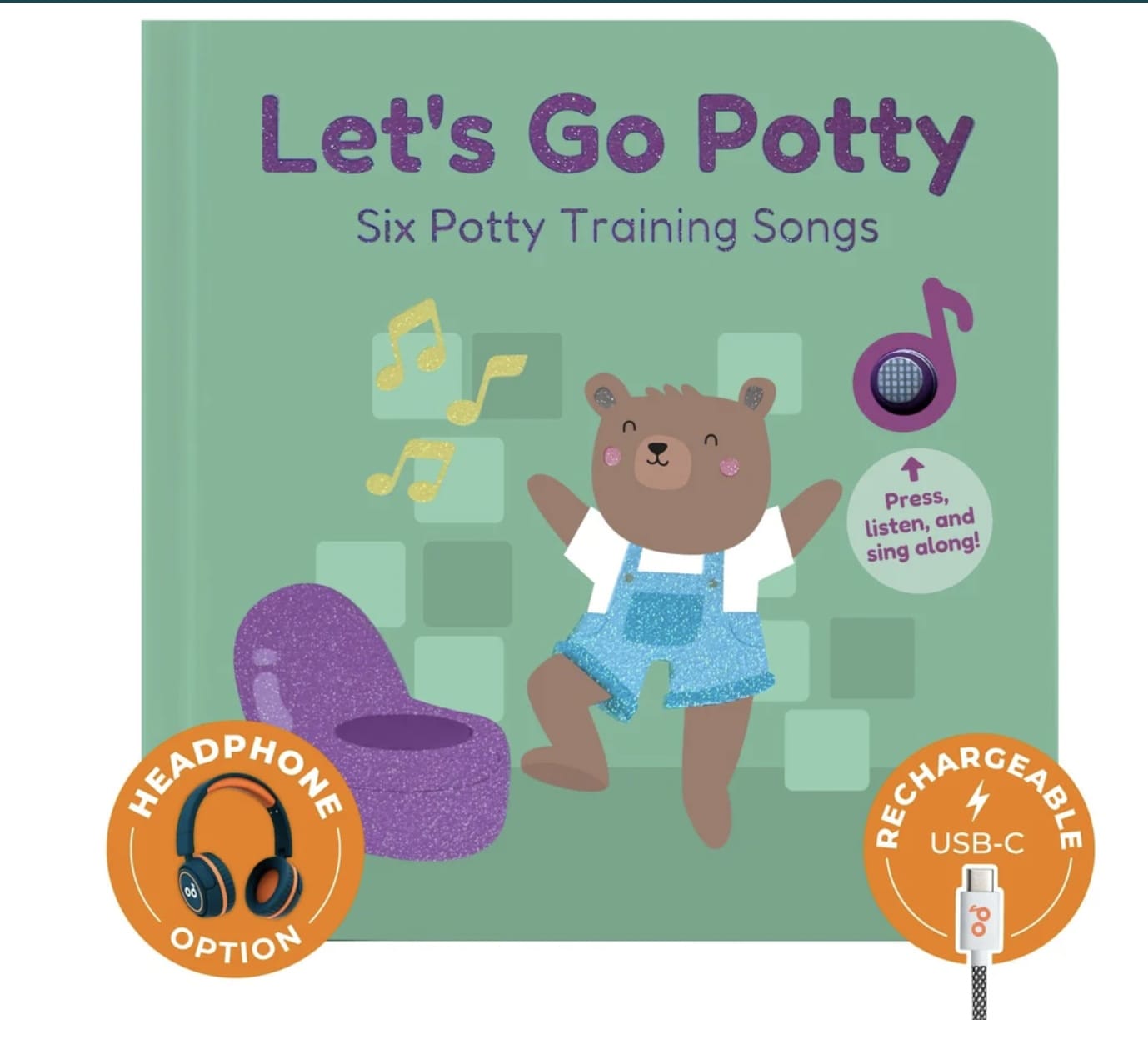 CALI'S BOOKS Cali's Books Let's Go Potty - Headphone Edition