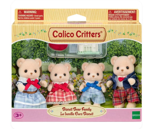 CALICO CRITTERS Calico Critters Biscuit Bear Family