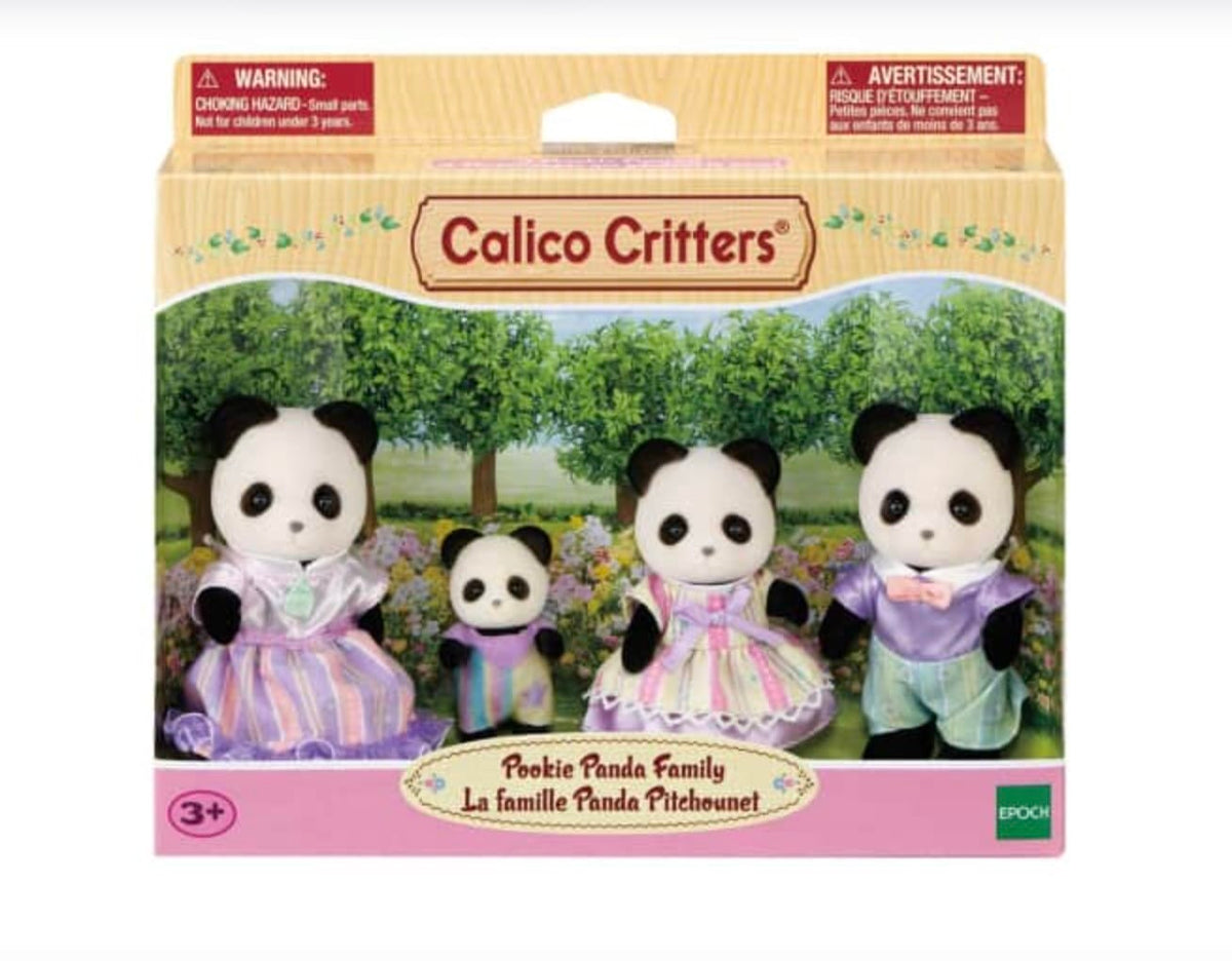 CALICO CRITTERS Calico Critters Girls Accessories-toys Pookie Panda Family