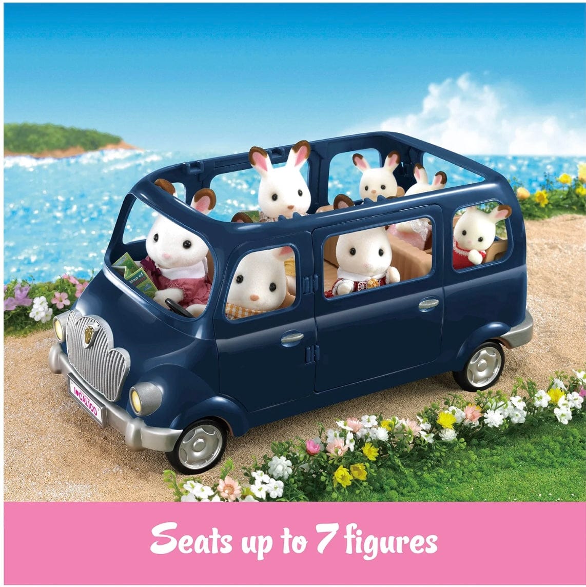 Calico Critters Calico Critters Family Seven Seater Toy Vehicle for Dolls