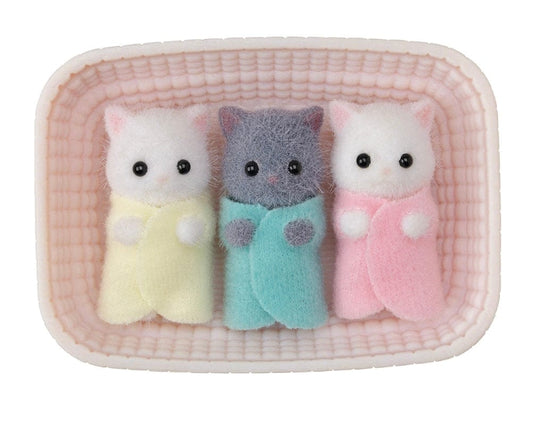Calico Critters Persian Cat Triplets