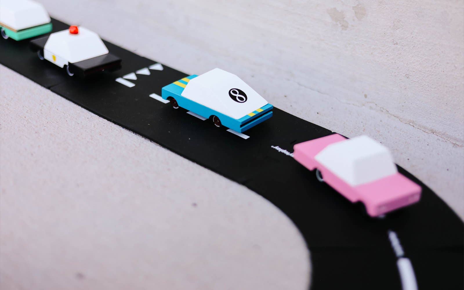 Candylab Toys Blue Racer #8 CND F830