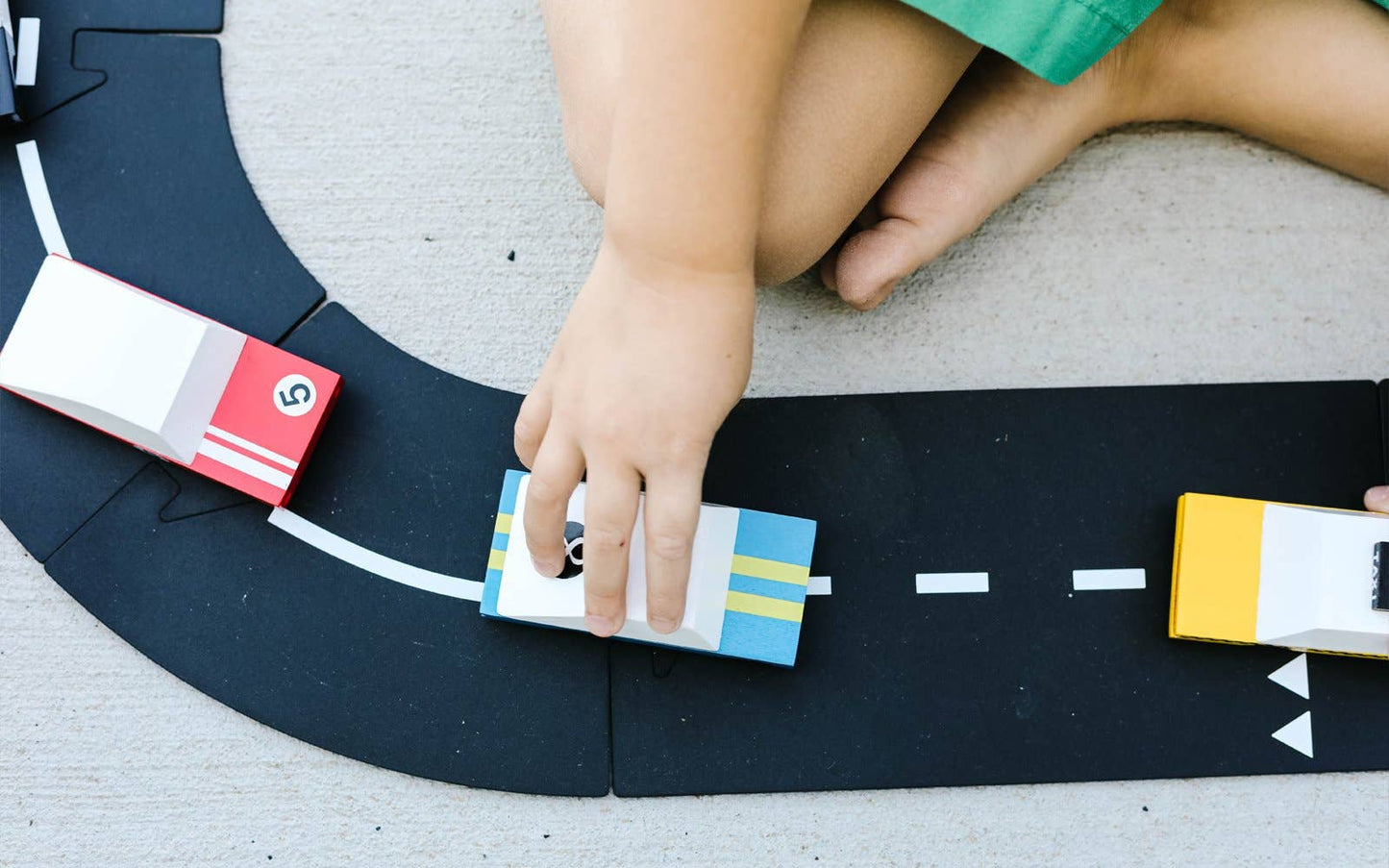 Candylab Toys Blue Racer #8 CND F830