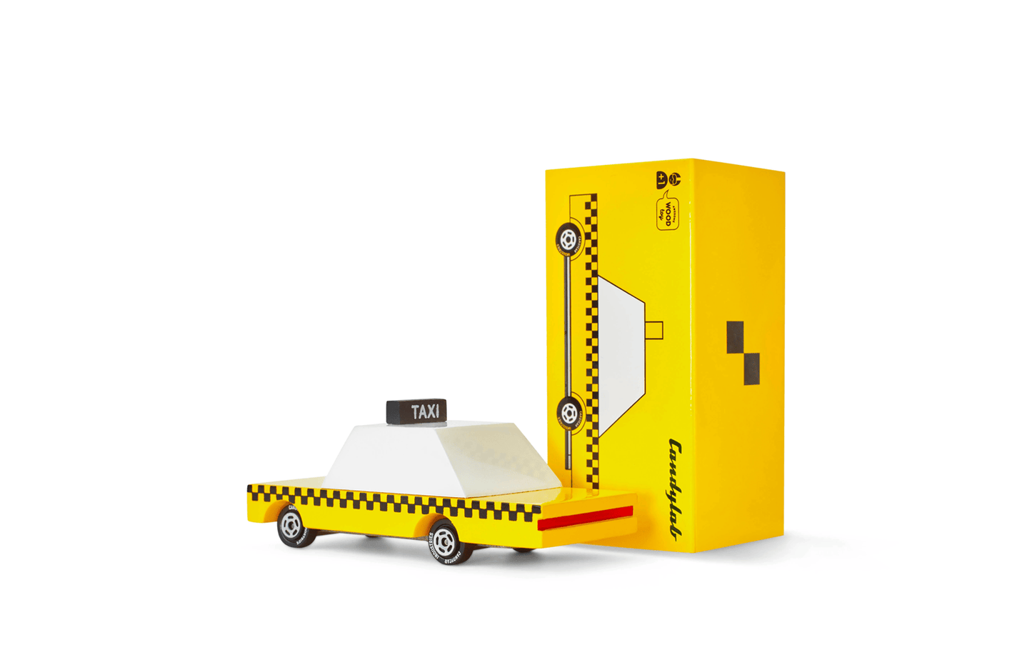 Candylab Toys Yellow Taxi CND F102