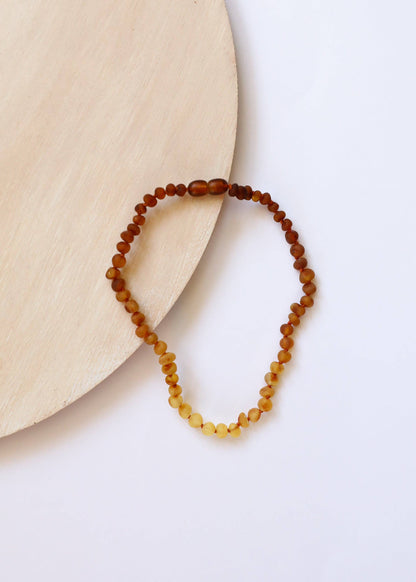 CanyonLeaf Raw Baltic Amber + Sunflower || Necklace ||