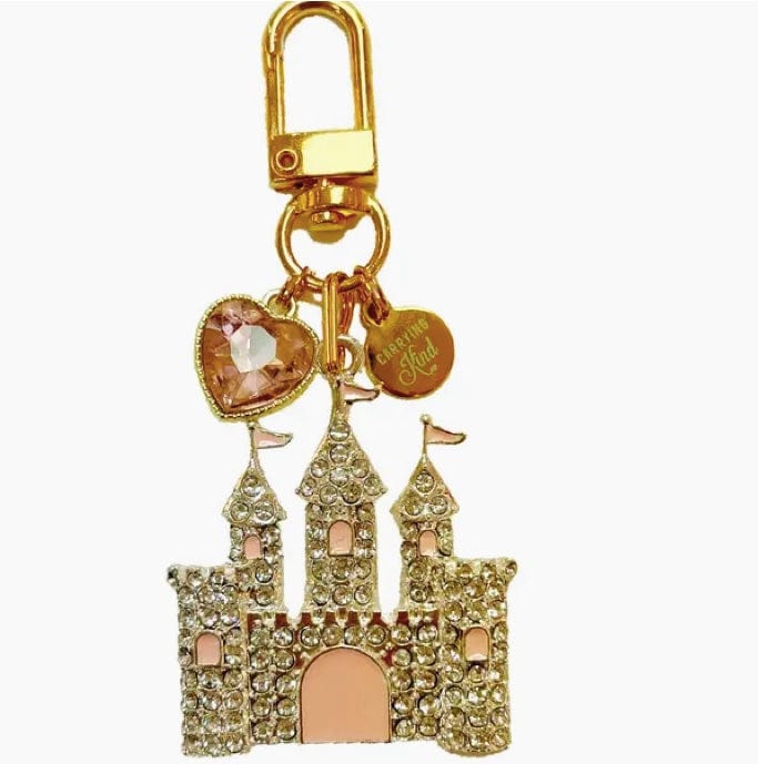 Carrying Kind Crystal Castle Purse Charms