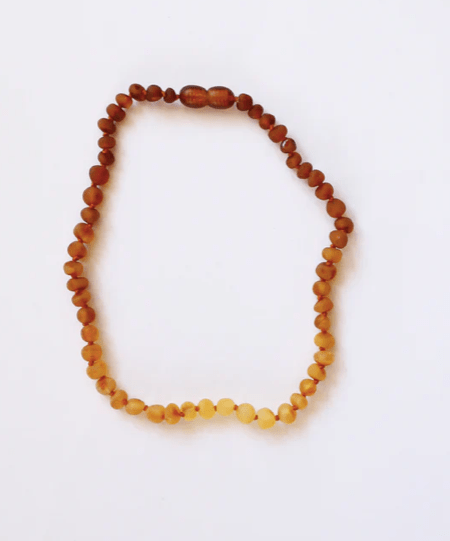 Cayonleaf Raw Baltic Amber Sunflower Necklace