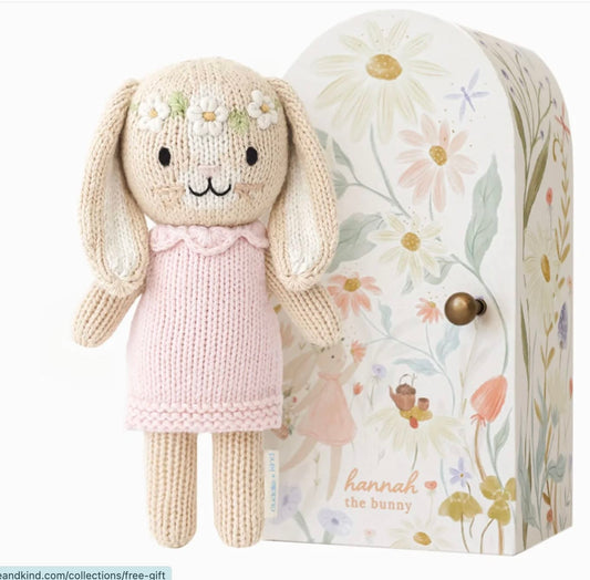 CUDDLE KIND Cuddle Kind Tiny Hannah The Bunny