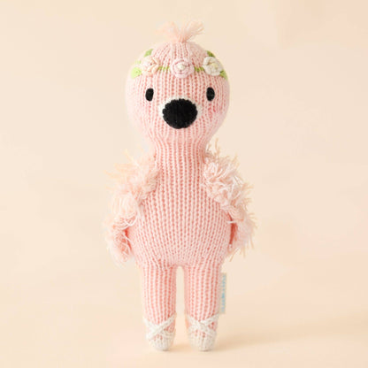 cuddle+kind Tiny Penelope the flamingo, gives 10 meals TINYFLAPEN4