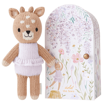 cuddle+kind Tiny Violet the fawn, gives 10 meals TINYFAWVIO4