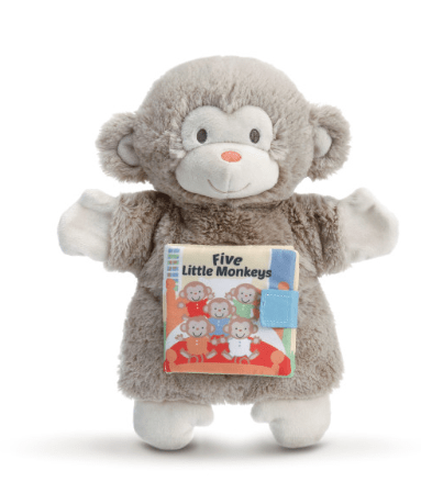 Demanco Five Little Monkeys puppet Book