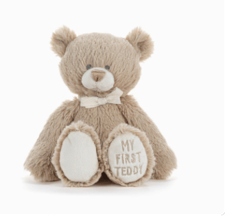 Demdaco Beige My First Teddy Bear Mini