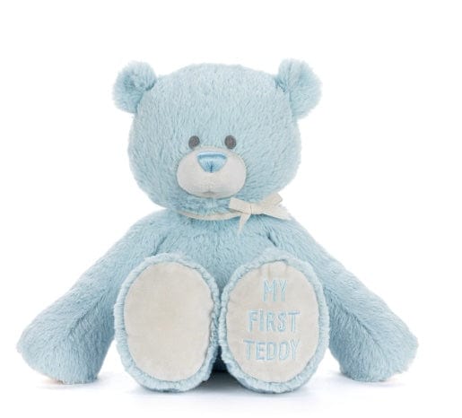 Demdaco Light Blue My First Teddy Bear Mini