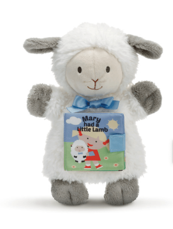 demdaco Mary had a little lamb puppet Book