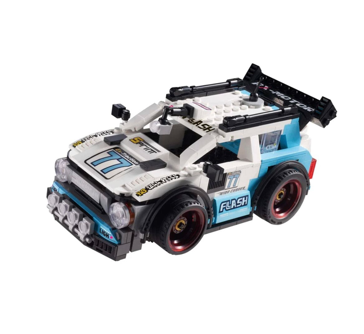 Diverse Wise Block race car