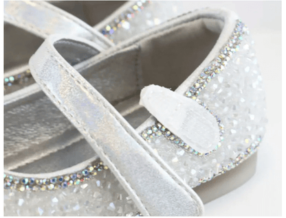 Doe a Dear/ Klien Group RHINESTONE Girls Dress Shoes