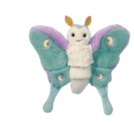 Douglas Douglas Cuddle Bugs Juniper Luna Moth Puppet 10"