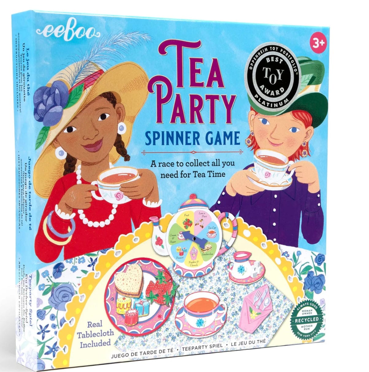 eeboo Tea Party Spinner Game