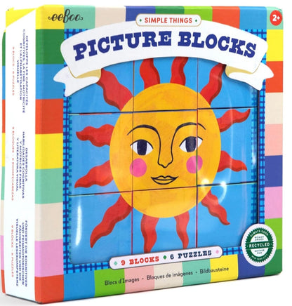 eeboo Simple Things Picture Blocks