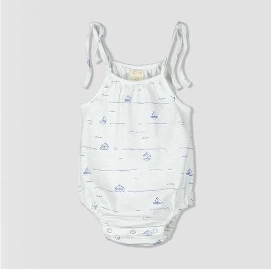 Ettie & H ROSEN JERSEY WHITE BOAT BUBBLE