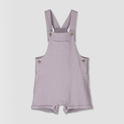 Ettie & H WELLA GAUZE LAVENDER OVERALLS