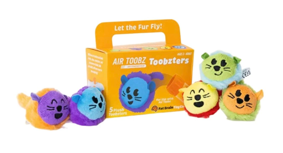FAT BRAIN TOY COMPANY Fat Brain Toy Company Girls Accessories-toys Air Toobz Toobzters 5 Pack ~ New