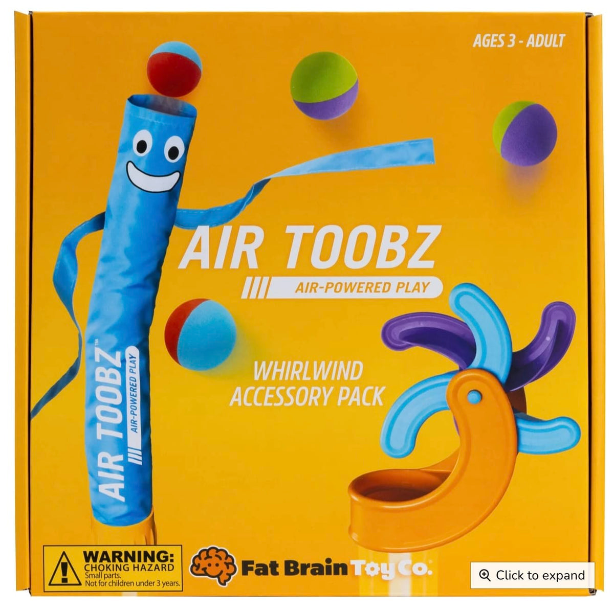 FAT BRAIN TOY COMPANY Fat Brain Toy Company Girls Accessories-toys Air Toobz Whirlwind Accessory Pack - New