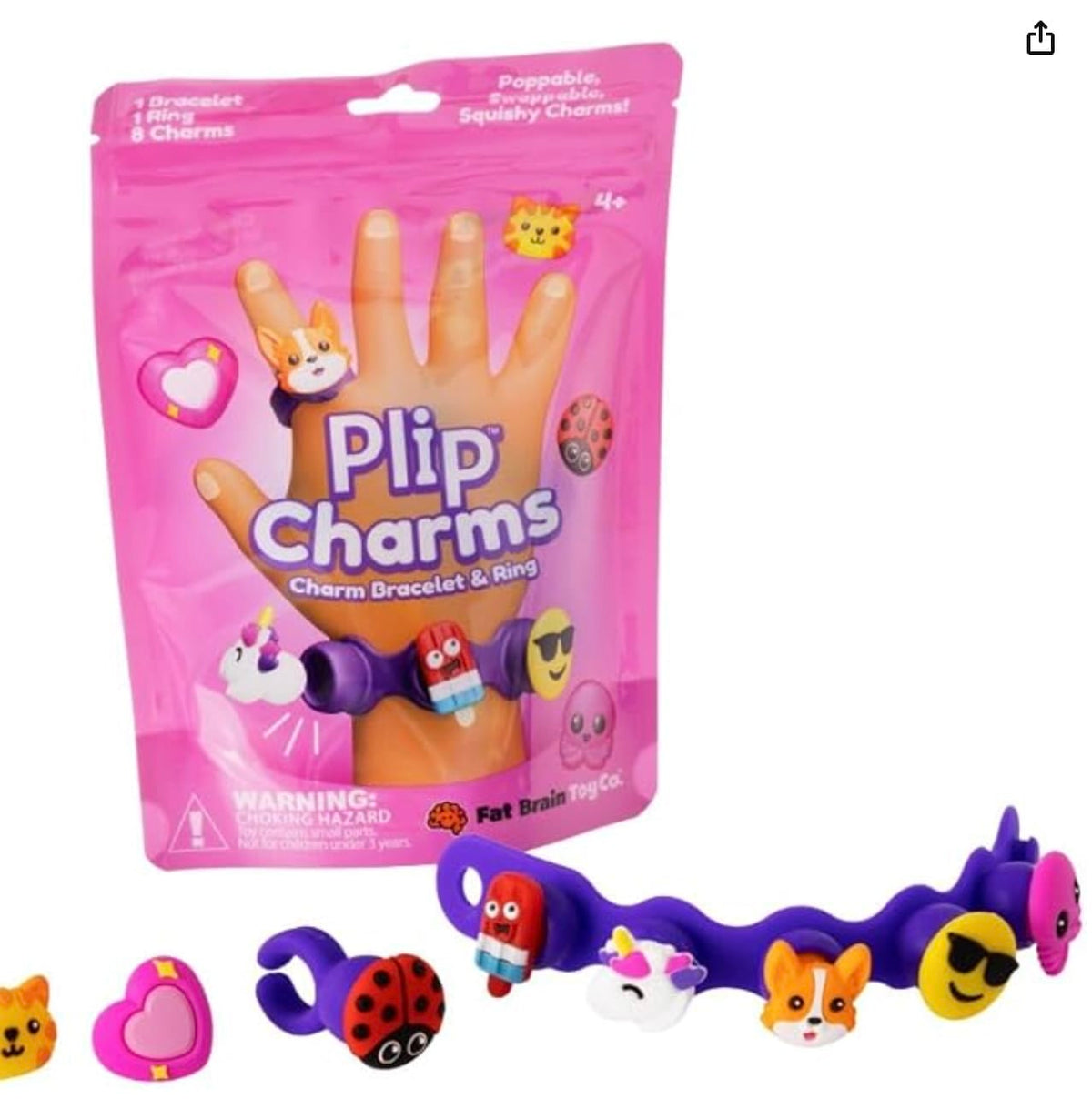 FAT BRAIN TOY COMPANY Plip Charms Pop Assortment