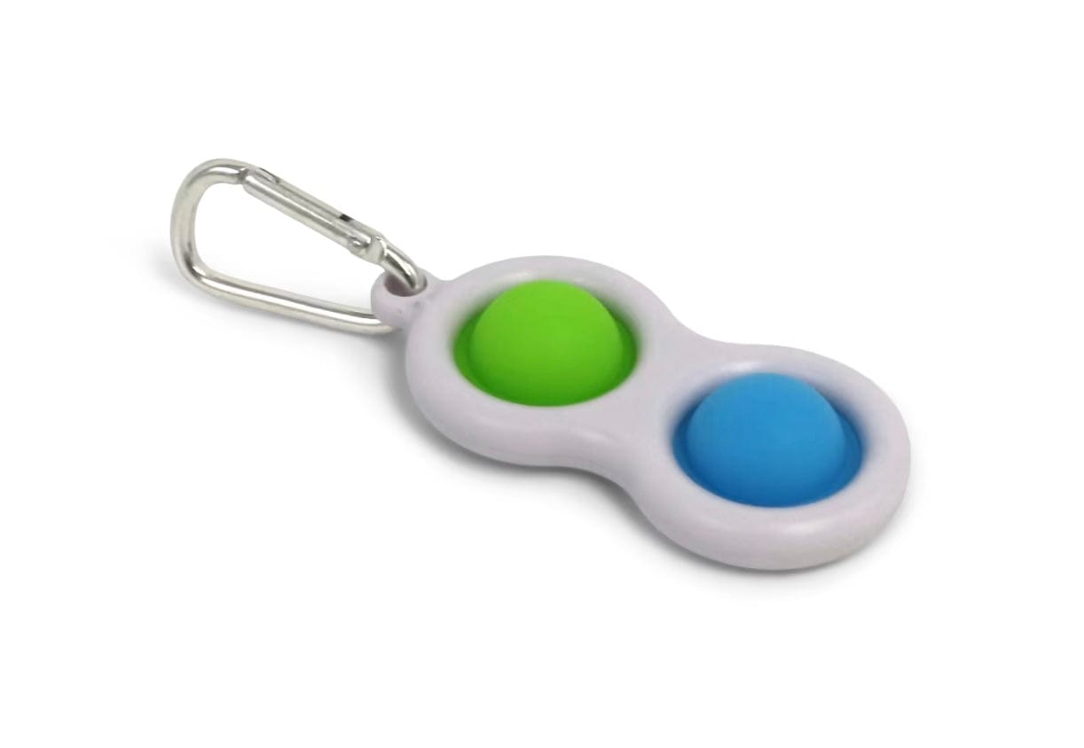 Fat Brain Toys Fidget Button Keychain