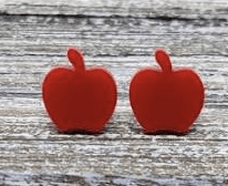 Forever Bellissima/Etsy Apple Earrings