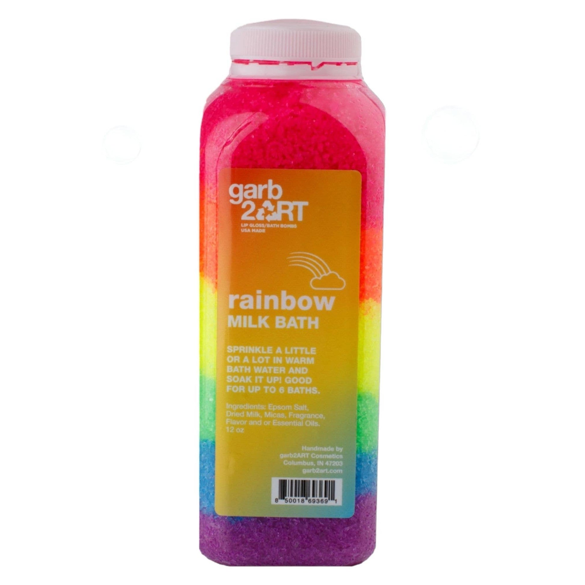 garb2ART Milk Bath | Rainbow MBRA