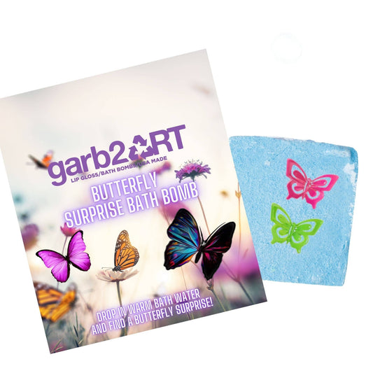 garb2ART Surprise Bath Bomb | Butterfly BFLYBB
