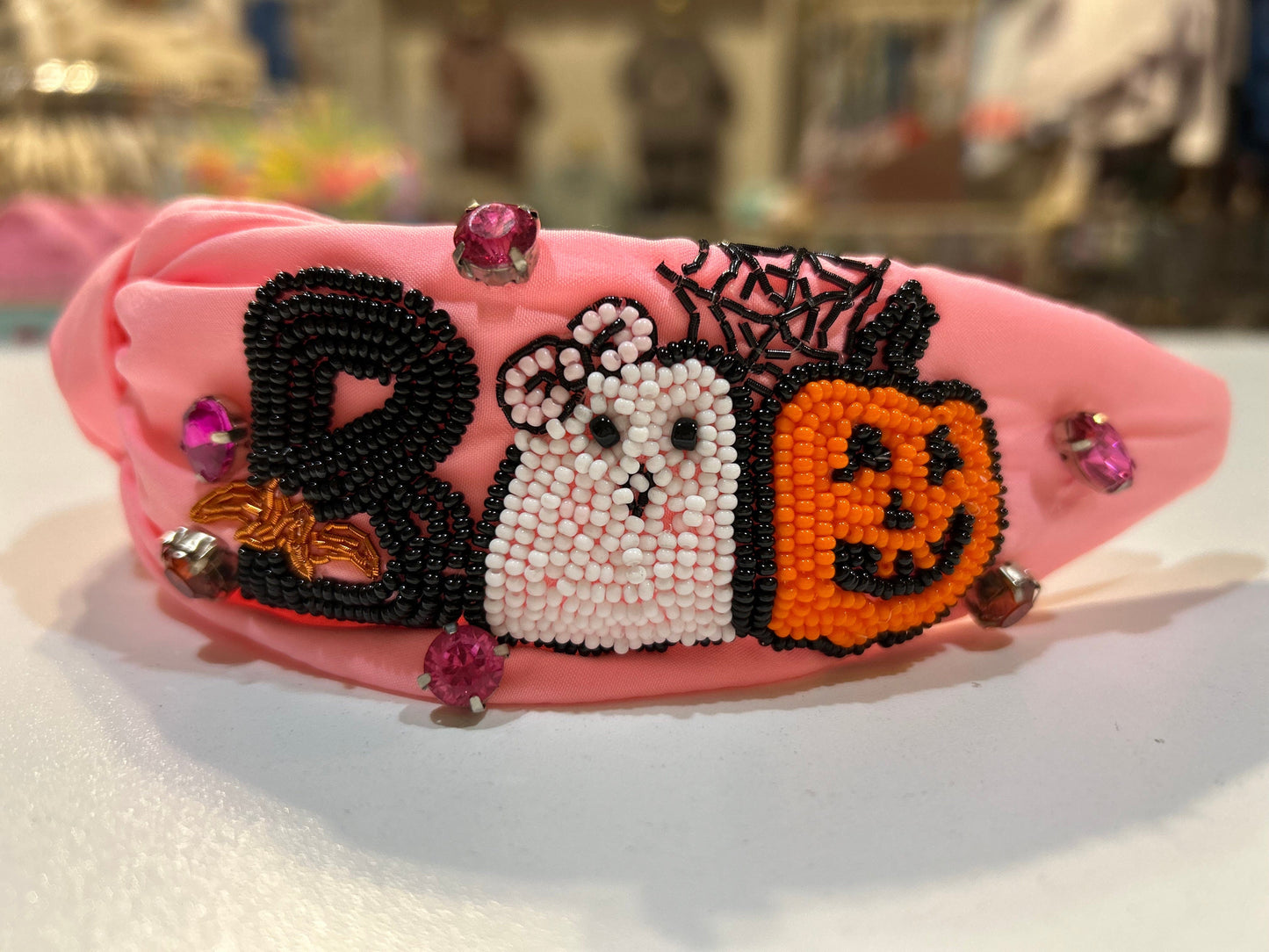 Golden Stella Boo Halloween Headband