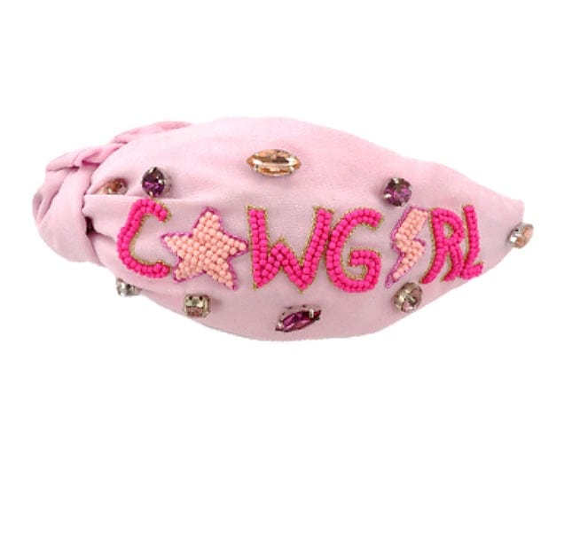 Golden stella Cowgirl headband