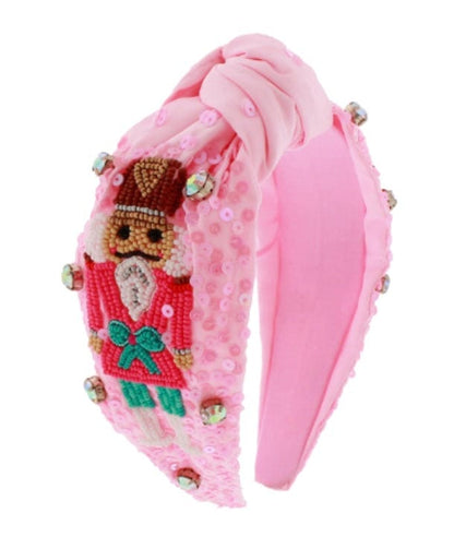 Golden Stella Nutcracker Christmas headbands