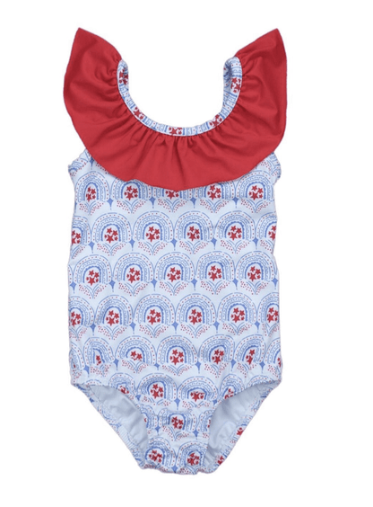 Grace and james Star-Spangled One Piece Swimsuit