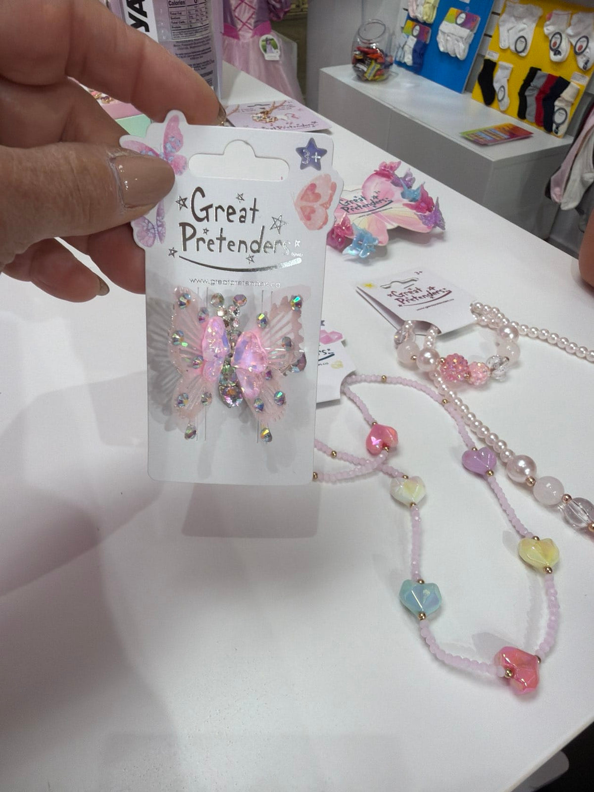 GREAT PRETENDERS Bouncy Butterfly Hair Clip