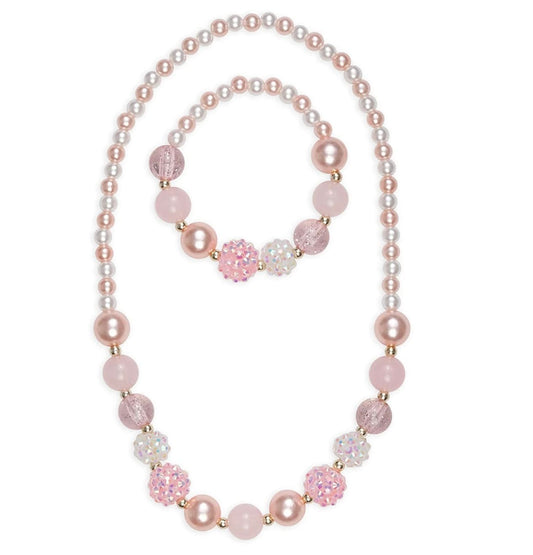 GREAT PRETENDERS Pinky Pearl Necklace & Bracelet Set