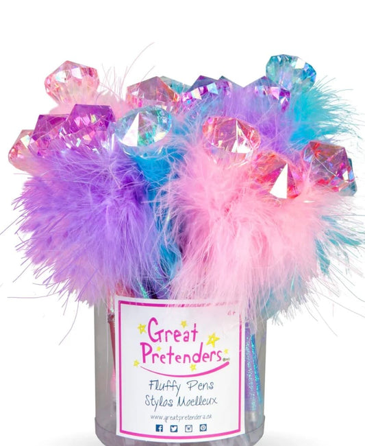 GREAT PRETENDERS Diamond Fuzzy Pen