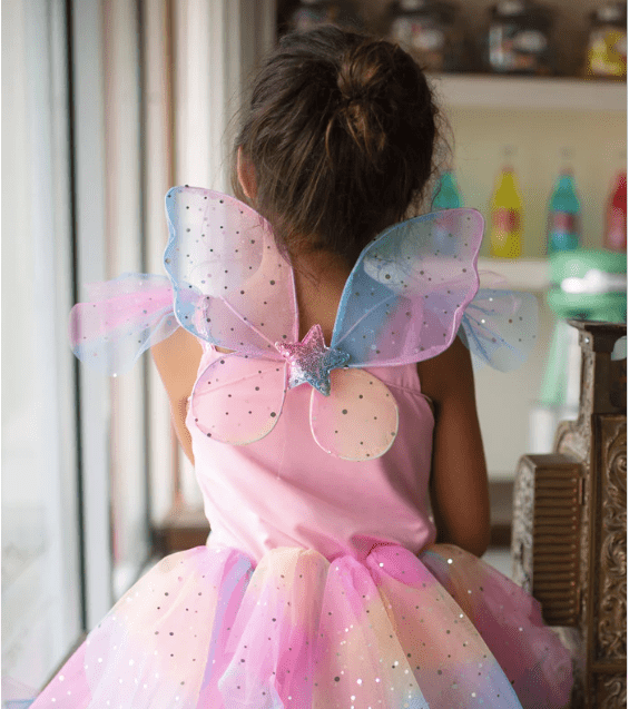 Great Pretenders Rainbow Fairy Dress & Wings