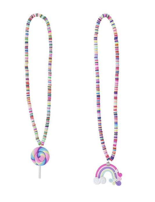 Great Pretenders Default Lollipop/rainbow Necklace