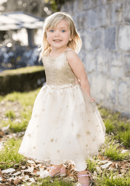 Great Pretenders Golden Glam Party dress