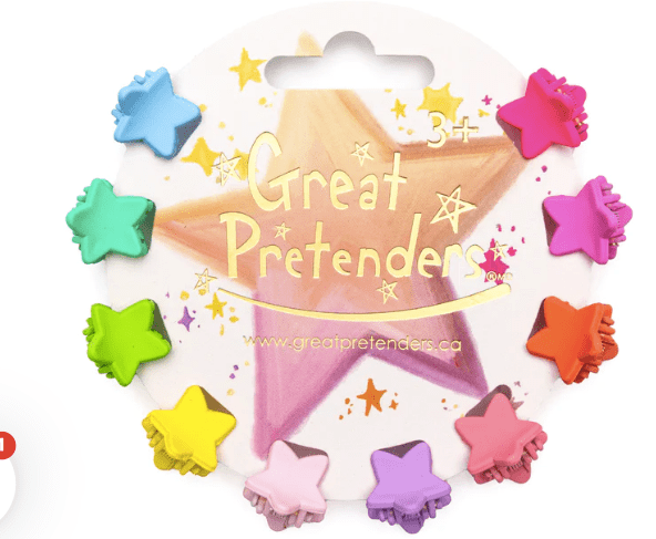 Great Pretenders Star Mini Hairclips